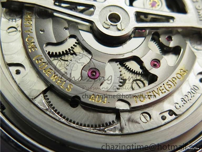 MIROTIME 0408 Original Portuguese IW358304 ZF 1:1 Best Edition SS White Dial RG Markers on Leather Strap A 7077